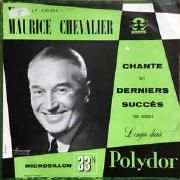 Maurice Chevalier Chante Ses Derniers Succès