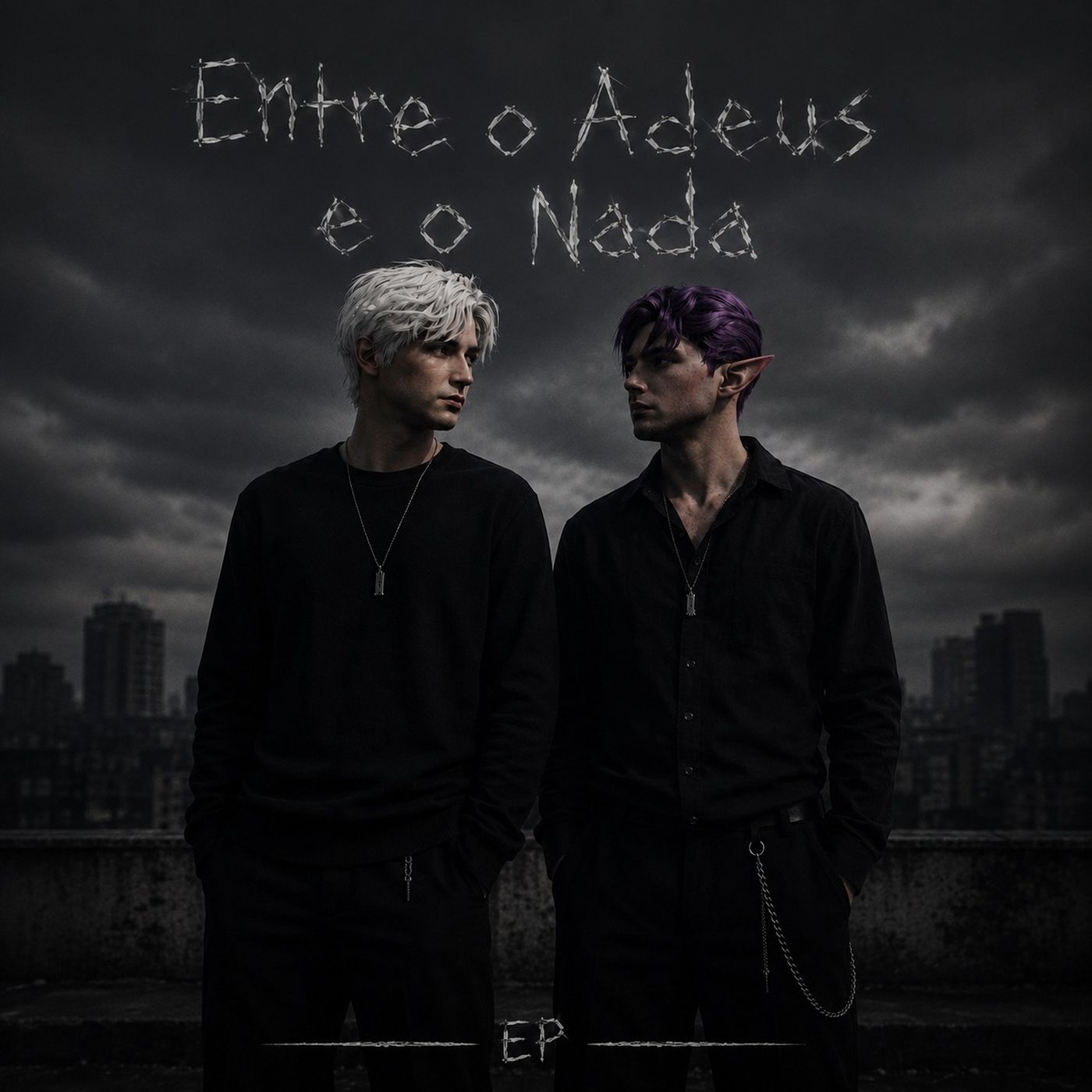 Portada del álbum "Entre o Adeus e o Nada", de Niklaus Rosethorn
