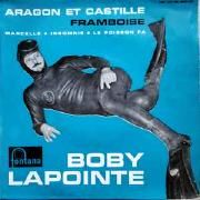 Capa do Single/EP "Aragon et Castille", de Boby Lapointe