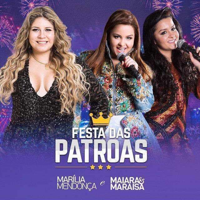 Capa do álbum "Festa das Patroas (part. Maiara & Maraisa)", de Marília Mendonça