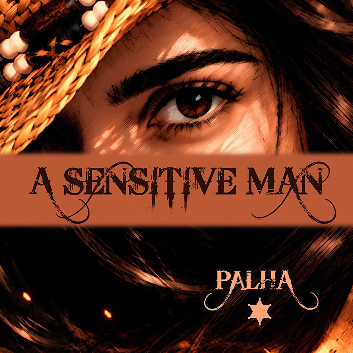 Capa do álbum "A Sensitive Man", de Palha