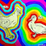 Capa do Single/EP "um pouco mais normal que eu", de Owlrora