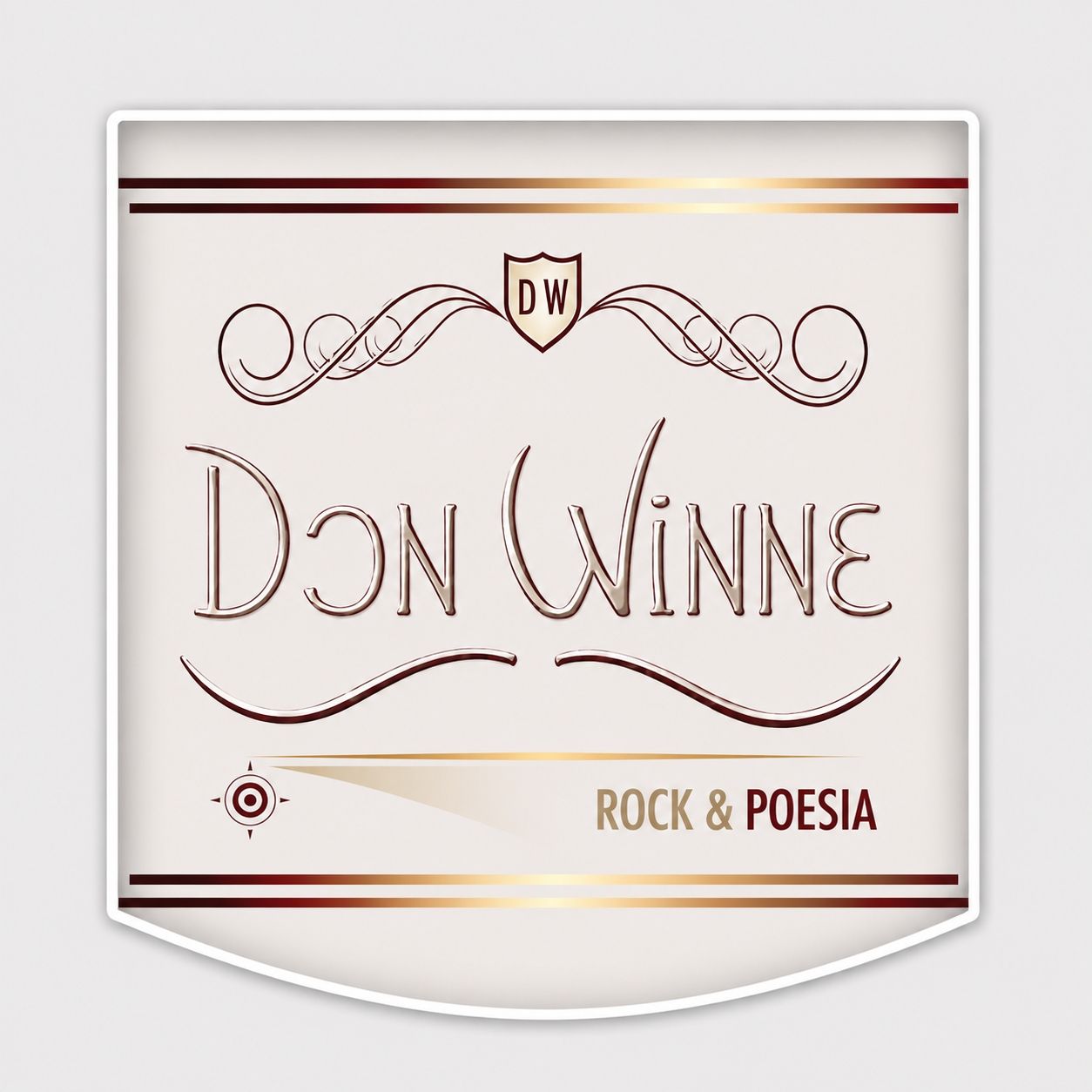 Portada del álbum "Rock & Poesia", de Don Winne