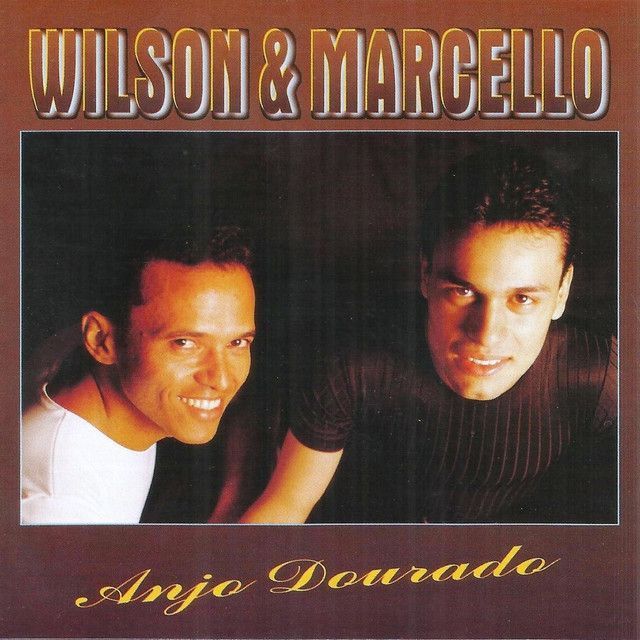 Portada del álbum "Anjo Dourado", de Wilson e Marcello