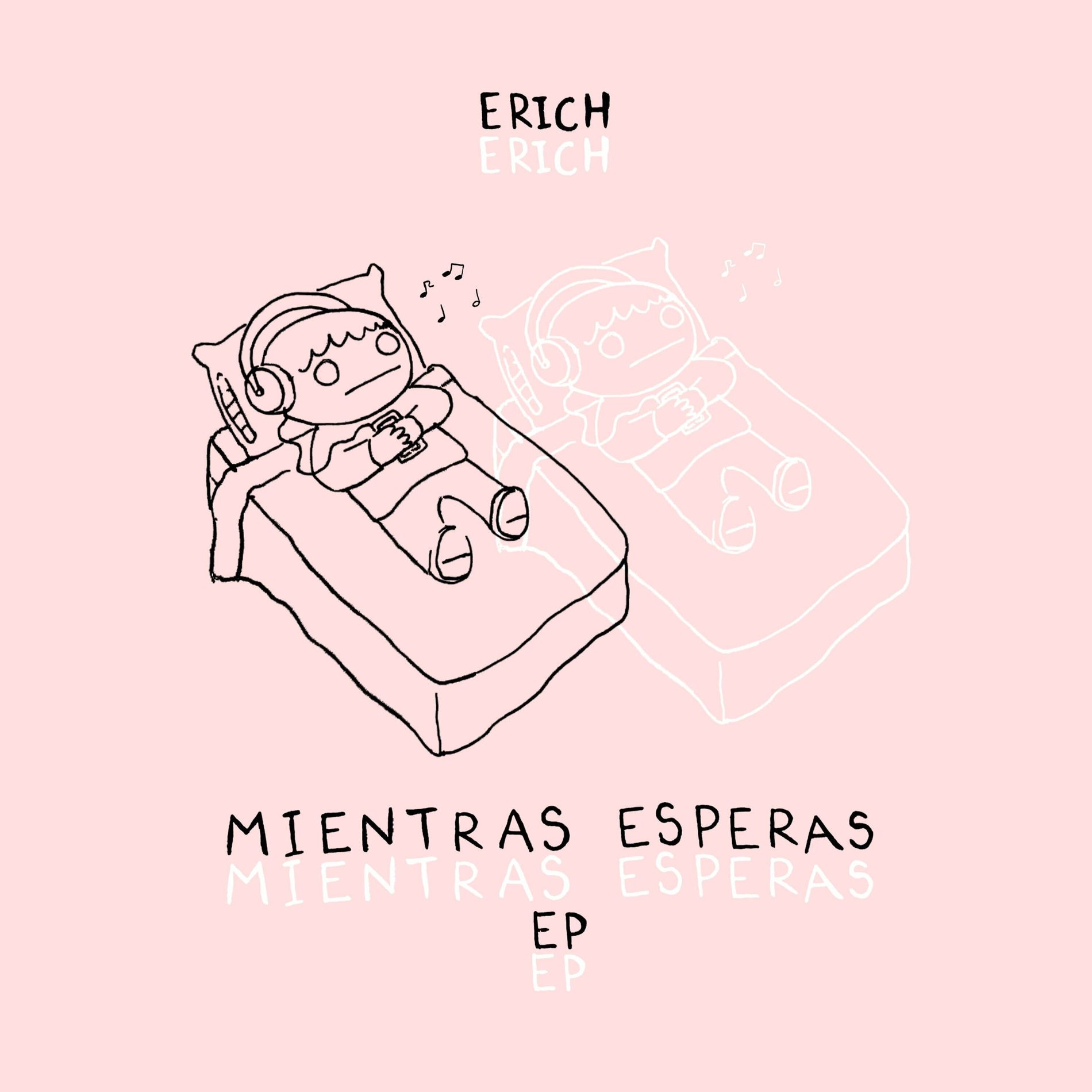 Capa do álbum "Mientras Esperas EP", de Erich