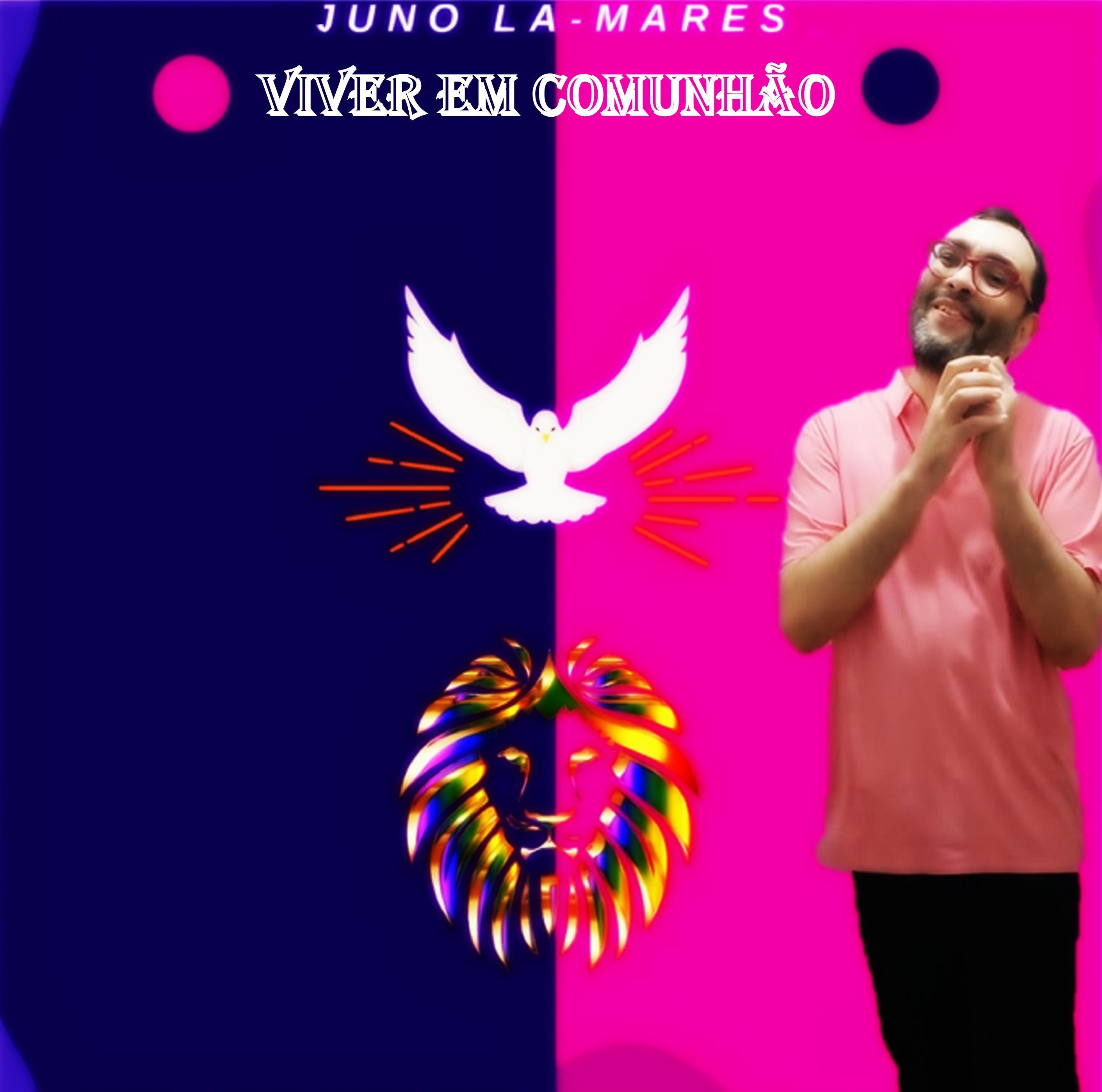 Portada del álbum "Viver em Comunhão", de Juno La-Mares