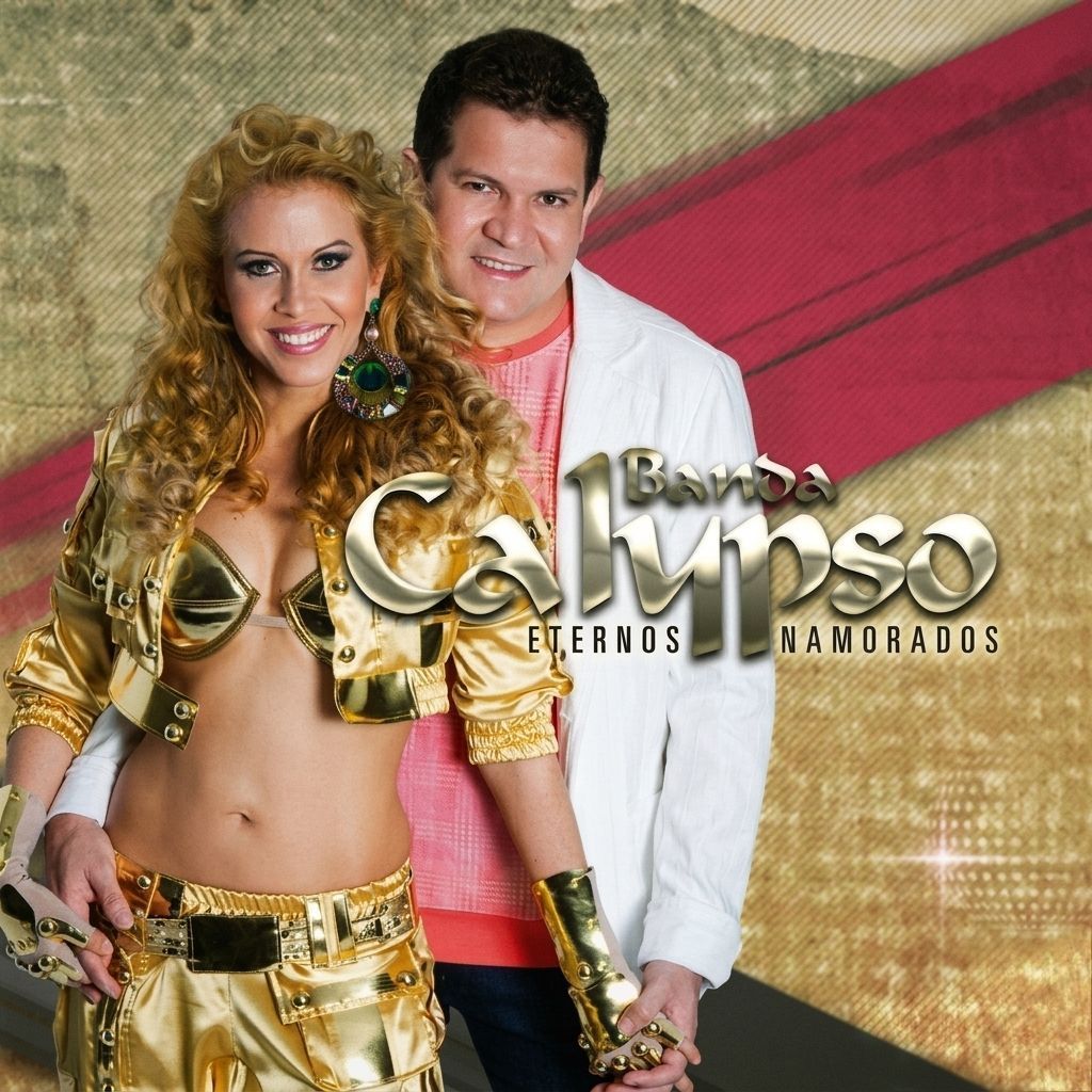 Capa do álbum "Vol. 18 (Eternos Namorados)", de Banda Calypso