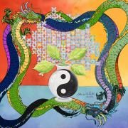 Portada de Álbum "EL GREEN PRINT: La Saga (Disc 1) — FEID VS FERXXO", de Feid