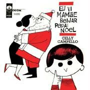 Capa do Single/EP "Vi Mamãe Beijar Papai Noel / Jingle Bell Rock", de Celly Campello
