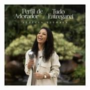 Portada de Sencillo/EP "Perfil De Adorador / Tudo Entregarei", de Letícia Vitória