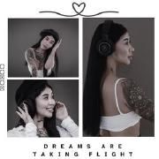 Dreams are taking flight}