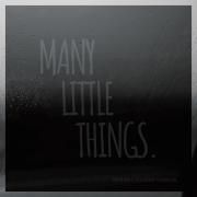 Cover for Single/EP "MANY LITTLE THINGS. STOLEN LULLABIES VERSION." by Songrider