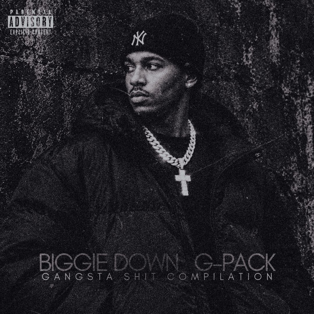 Portada del álbum "G-PACK", de Biggie Down