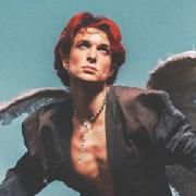 Portada de Álbum "LA CAÍDA DEL ÁNGEL", de BRÜNNE ROMEO