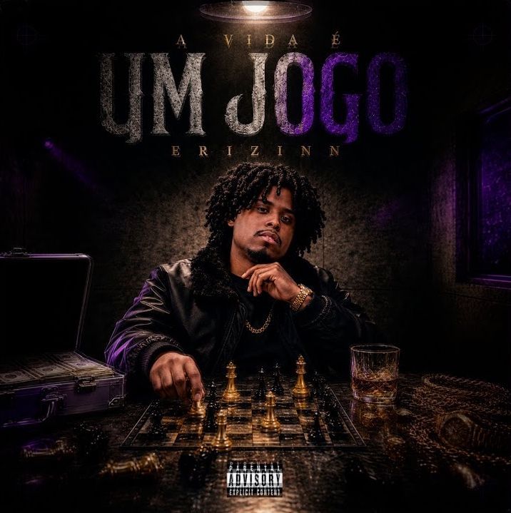 Portada del álbum "A vida é um jogo", de Erizinn