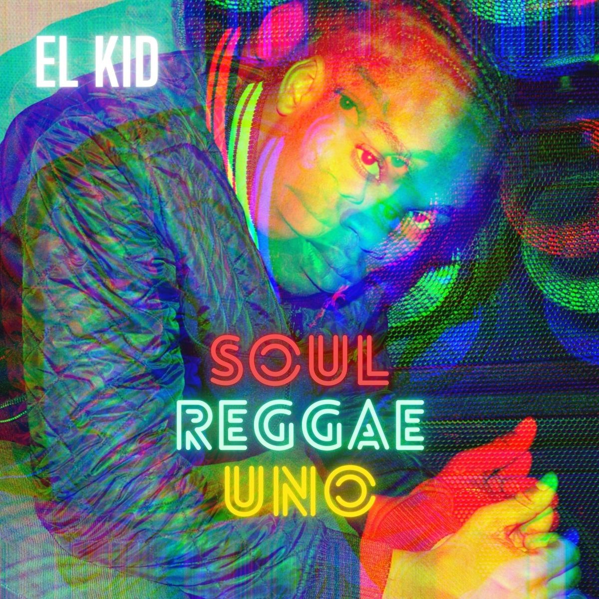 Portada del álbum "Soul Reggae Uno", de El Kid