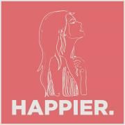Happier.}