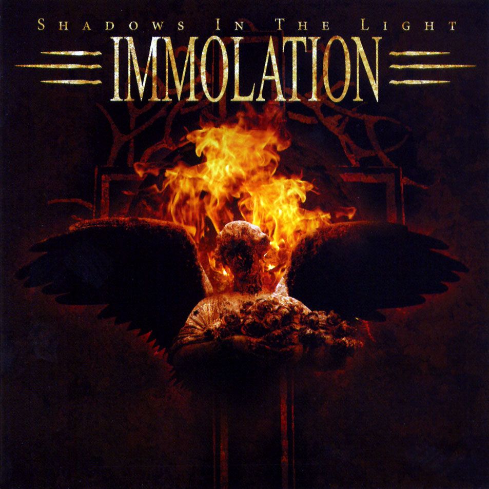 Portada del álbum "Shadows in the Light", de Immolation