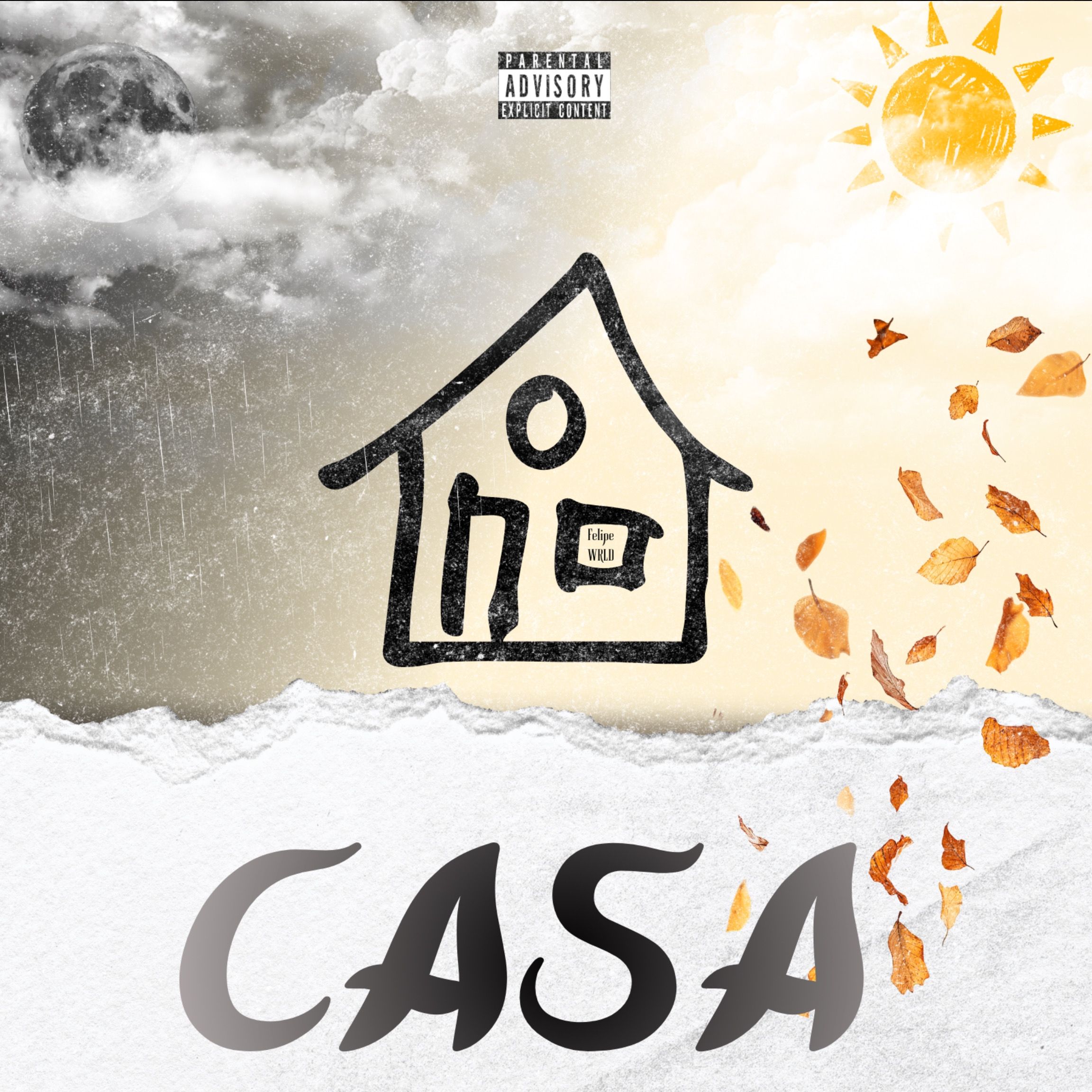 Capa do álbum "Casa", de Felipe Wrld