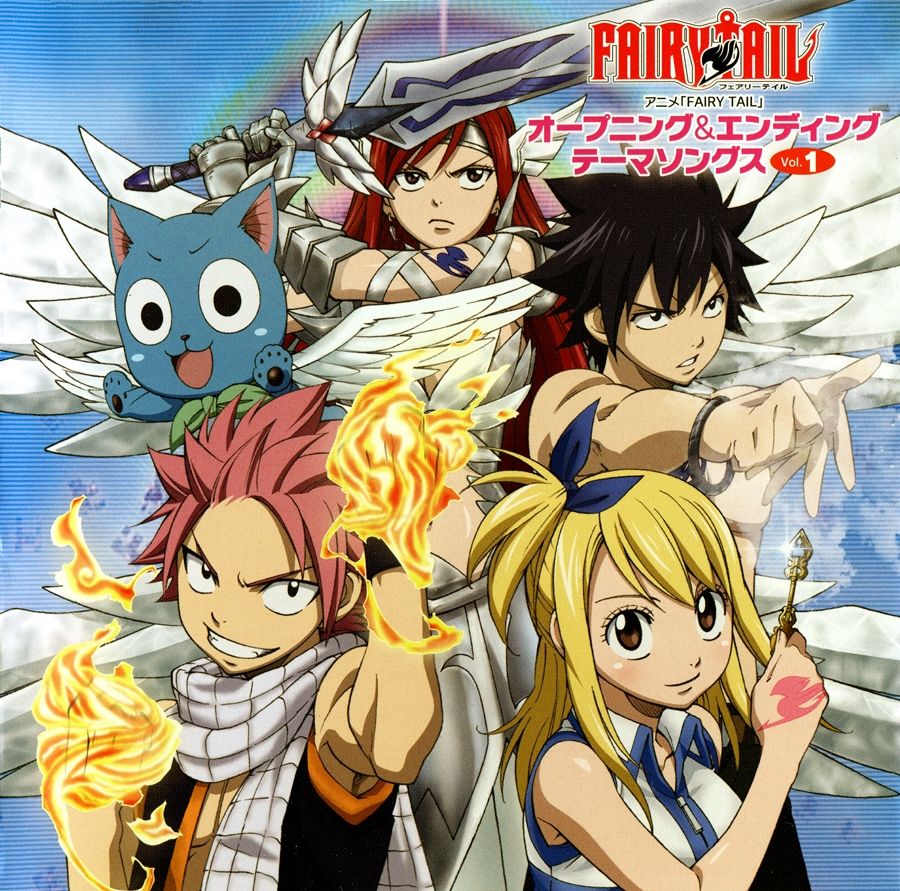 Fairy Tail anime SOUNDTRACK CD Opening Ending Theme Songs Vol. 2 VARIOUS  ARTISTS