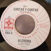 Capa do Single/EP "Cantar Y Cantar / Simplemente Porque Sí", de Alondra