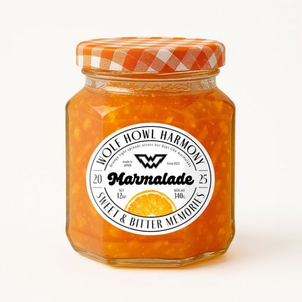 Portada del álbum "Marmalade", de Wolf Howl Harmony