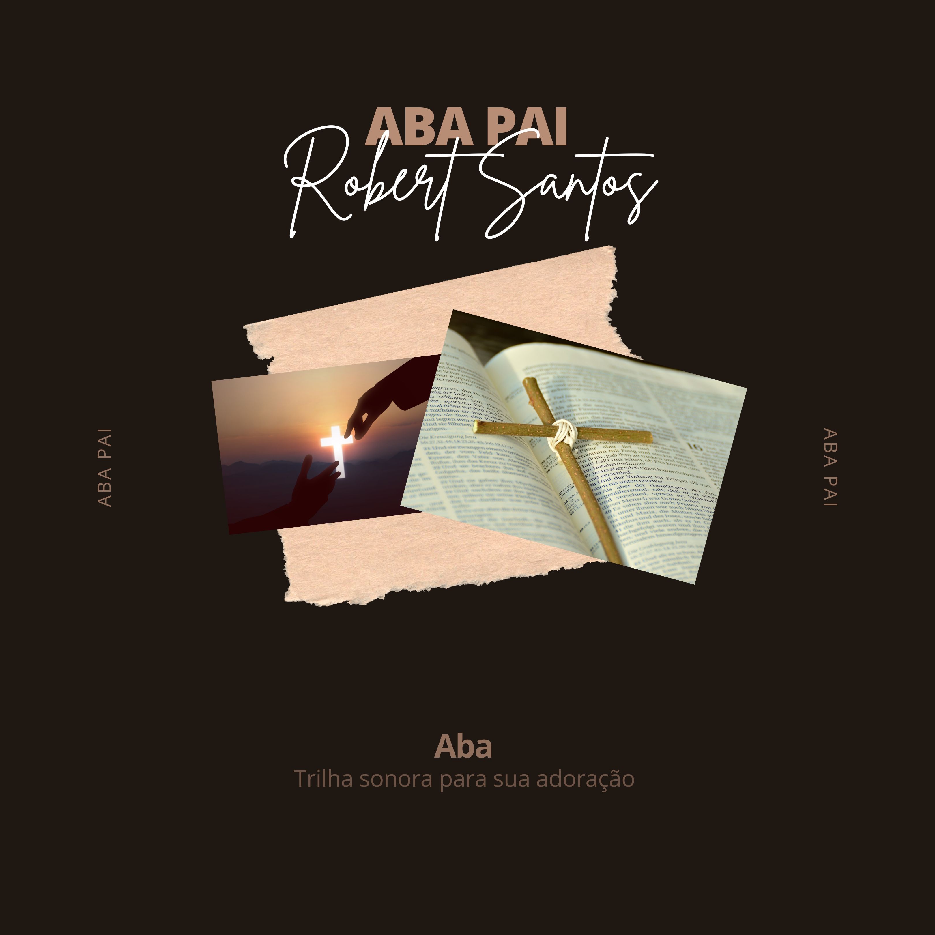 Capa do álbum "Aba Pai", de Robert Santos