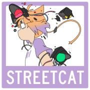 Capa do Single/EP "streetcat", de FLAVOR FOLEY