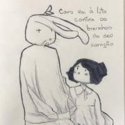 Portada de Álbum "caru vai a luta contra os bixinhos do seu coração", de Magnólia Caru