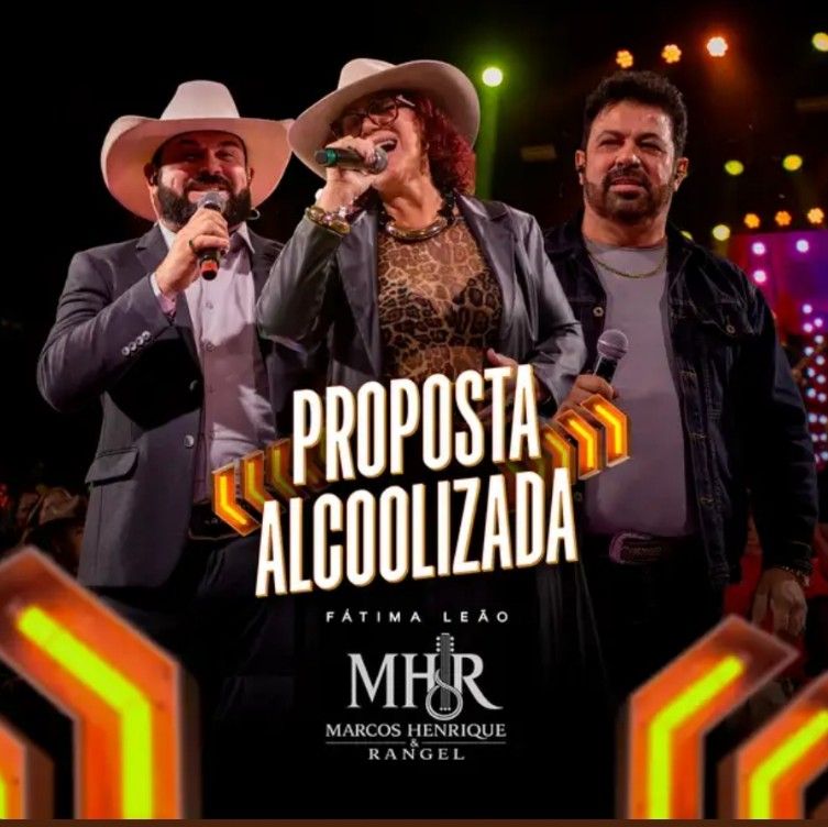 Capa do álbum "Proposta Alcoolizada", de Fátima Leão