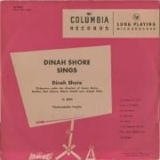 Dinah Shore Sings}