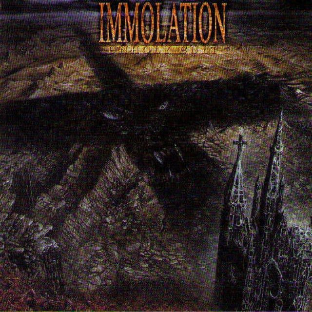 Portada del álbum "Unholy Cult", de Immolation