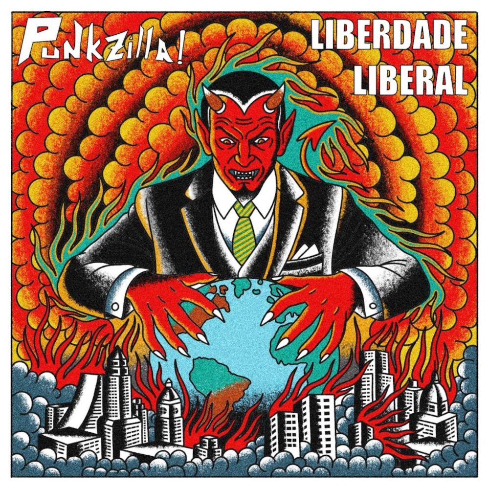 Capa do álbum "Liberdade Liberal", de Punkzilla!