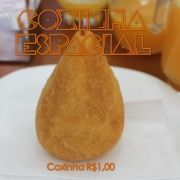 Coxinha a R$1,00}