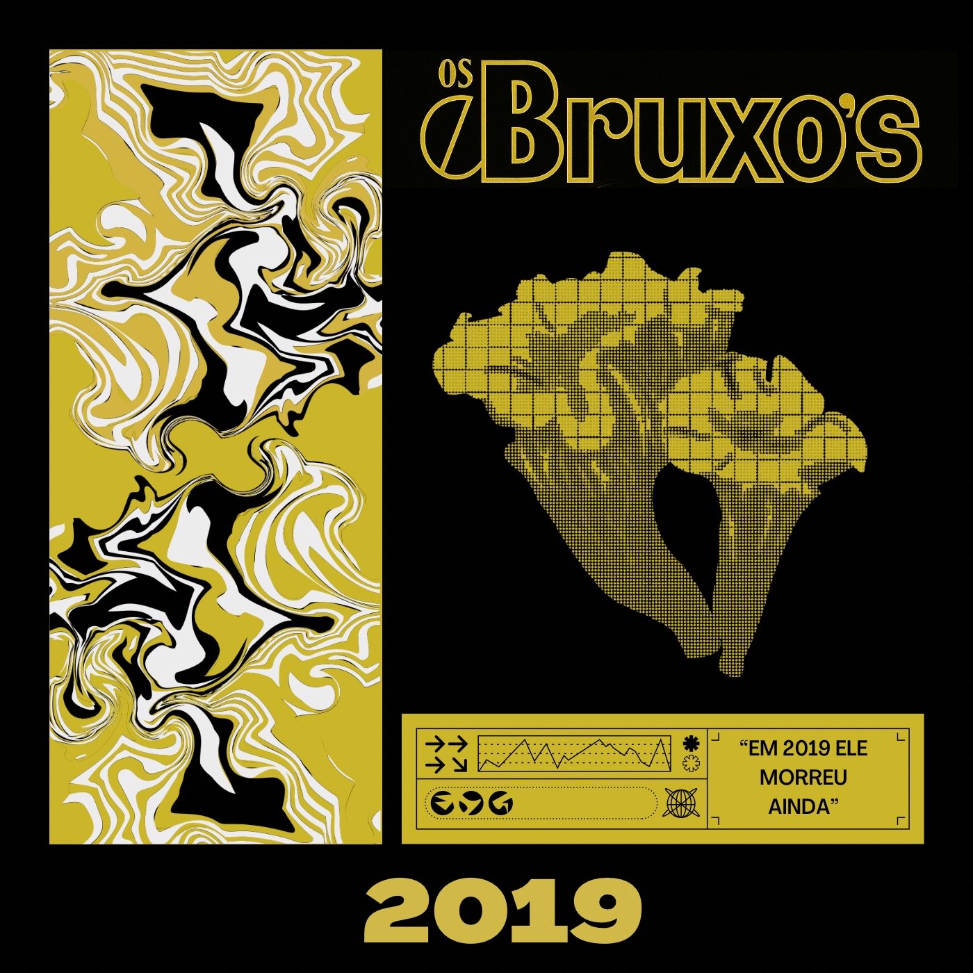 Capa do álbum "2019 (part. tezle)", de Os Bruxo's