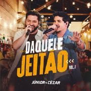 Capa do Single/EP "Daquele Jeitão (Ao Vivo / Vol. 1)", de Júnior e Cézar