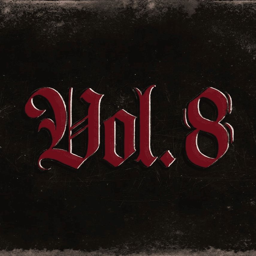 Capa do álbum "Vol. 8", de Cartel de Santa