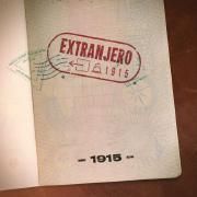 Portada de Sencillo/EP "Extranjero", de 1915