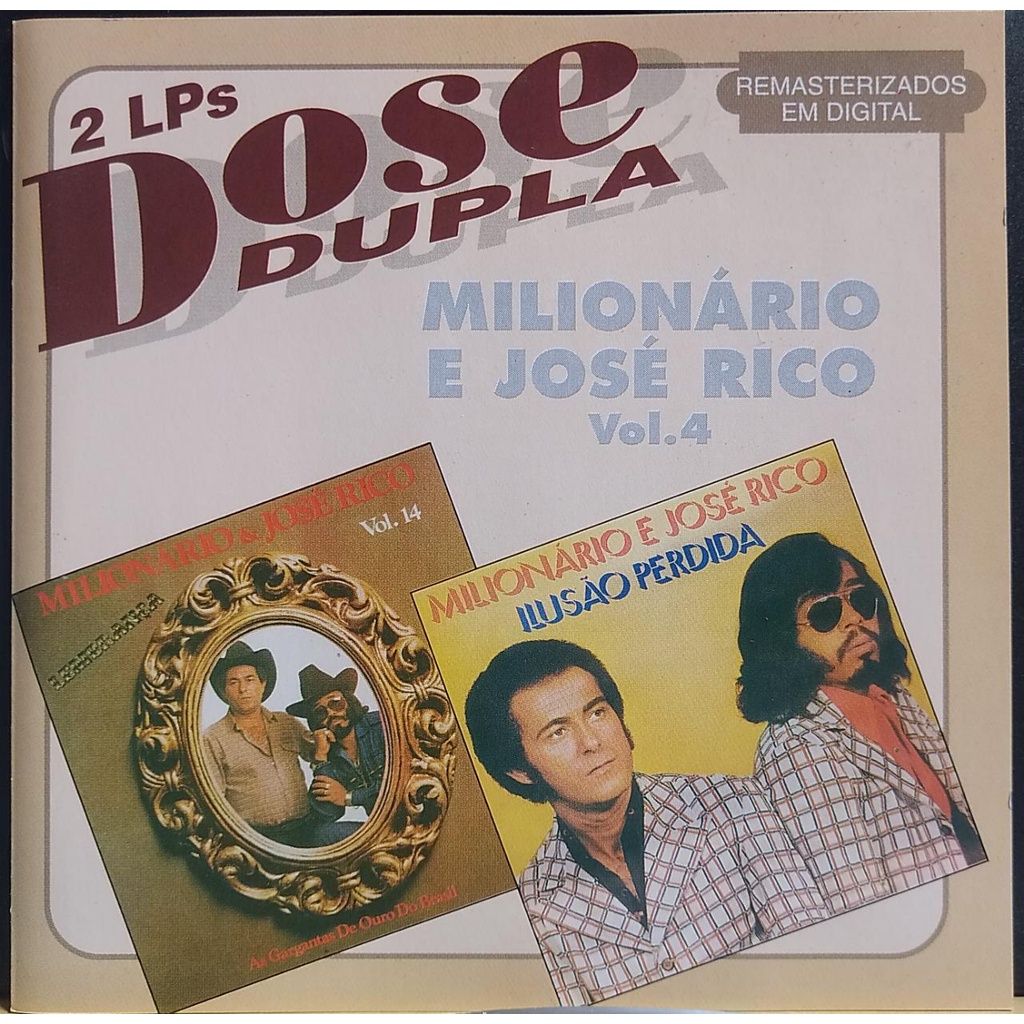 Dose Dupla, Vol. 2 - Milionário e José Rico