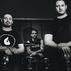 Photo of Emotional Firefighters