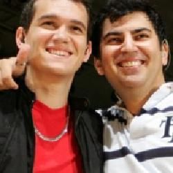 Foto de Leandro e Celso Lee