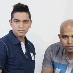 Foto de Erik e Wedson