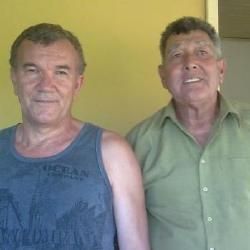 Foto de Divaldir e Joao Rogerio