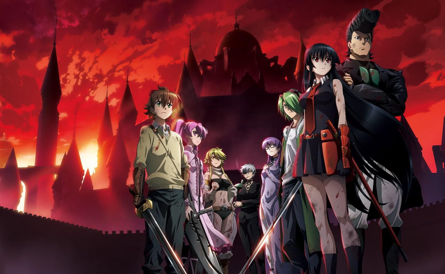 2ª temporada de Rokka no Yuusha, Akame ga Kill e Mondaiji