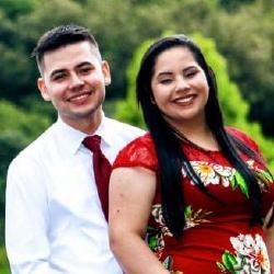 Foto de Natã e Cauani