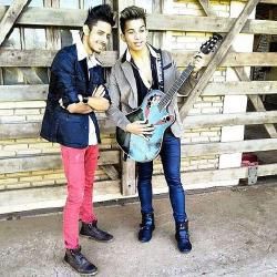 Foto de Luan e Matteus