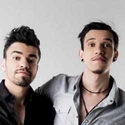 Foto de Henrique e Luan