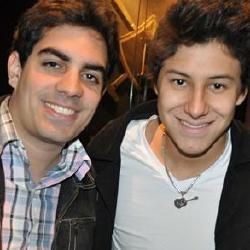 Foto de Denis e João Ricardo