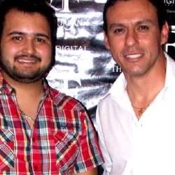 Foto de Thyago e Forlan