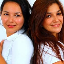 Foto de Fatima e Andréa